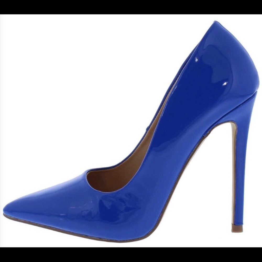 Brand new Blue “Belle” stiletto